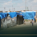 نازحون يبنون مخيمات عشوائية في أطراف الموصل بعد إغلاق مخيمهم