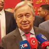 غوتيريش يتحدث عن 