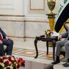 رئيس الجمهورية يبحث ملف النازحين والتغيرات المناخية والإرهاب مع الاتحاد الوروبي