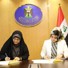 مذكرة تعاون بين دائرة تمكين المرأة العراقية في مجلس الوزراء وجامعة الزهراء للبنات لمعالجة قضايا المرأة والأسرة