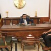 الحلبوسي يستقبل طالب نازح في مخيم بزيبز حصل على معدل 99.57
