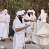 الصابئة المندائيون يقيمون مناسك الخليقة ويستذكرون موتاهم