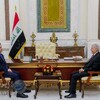 ترسيخ الامن وعودة النازحين على طاولة رئيس الجمهورية ومستشار الامن القومي