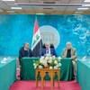 رئيس الجمهورية يلتقي جمعاً من الكتاب والأدباء والصحفيين في السليمانية