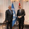 السيد يونادم كنا يلتقي نائب الامين العام للامم المتحدة