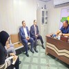 المفوضية تزور مخيمات بزيبز العشوائية في الأنبار للاطلاع على أوضاع النازحين