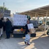 الهجرة توزع 1500 حصة إغاثية للنازحين