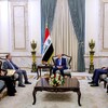 رئيس الجمهورية يؤكد ضرورة تفعيل فقرات قانون الناجيات الإيزيديات وغلق مخيمات النازحين