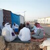 إصابة احد النازحين من بغداد في مخيم حسن شامي شرقي الموصل