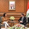 رئيس حكومة إقليم كوردستان يتلقى رسالة من وزيرة الخارجية الألمانية