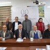 عدد من كوادر منظمة حمورابي لحقوق الإنسان ينتظمون في ورشة بشأن الادارة المالية الناجحة