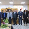 ثلاثة من كوادر منظمة حمورابي لحقوق الانسان يساهمون في ندوة اقامتها كلية الآداب في الجامعة العراقية.