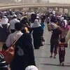 أعداد غفيرة من النازحين تصل إلى مركز محافظة دهوك