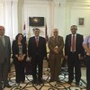 •	مستشاريه المصالحة في مجلس الوزراء تستضف فريق المبادرة لتحقيق الاستقرار الوطني من اجتماع عقد لهذا الغرض 