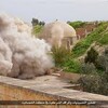 •	الإرهابيون الداعشيون ينسفون و يدمرون دير مار بهنام الشهيد و أخته سارة