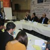 •	عضوان من الهيئة العامة لمنظمة حمورابي لحقوق الإنسان يشاركان في ورشة تدريبية لرصد و توثيق الانتهاكات