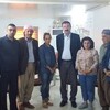 •	وفد من منظمة حمورابي لحقوق الانسان ضم السيدة باسكال وردا والسيد وليم وردا بمشاركة السيد دخيل الايزيدي يتفقد مخيم الداودية للنازحين والمهجرين قسرا
