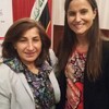 •	السيدة باسكال وردا تلبي دعوة السفارة الكندية لحضور حفل الاستقبال الذي اقامته السفارة بمناسبة العيد الوطني الكندي