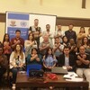•	السيد يوحنا اسحق زيا عضو الهيئة العامة لمنظمة حمورابي لحقوق الانسان يشارك في ورشة عن العنف الجنسي