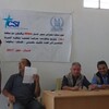 •	فريق أغاثي تابع لمنظمة حمورابي لحقوق الانسان يوزع للمرة الثانية منظومات منزلية لتصفية وتحلية المياه على السكان العائدين الى بلدتي تللسقف وباقوفا