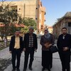 •	السيد لويس مرقوس ايوب نائب رئيس منظمة حمورابي لحقوق الانسان وعدد من مسؤولي قضاء الحمدانية يستقبلون الدكتورة ماجدة سلمان محمد استشارية التواصل في صندوق إعمار المناطق المتضررة