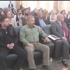 •	المهندس لؤي كمال اوراها عضو الهيئه العامة لمنظمة حمورابي لحقوق الانسان يشارك في ورشة عن التعايش السلمي.