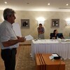 •	وفد من منظمة حمورابي لحقوق الانسان ضم لويس مرقوس ايوب ونادية بطي ولؤي كمال اوراها يشاركون في اعمال ورشة استعراض الدوري الشامل لحقوق الاقليات