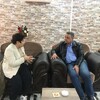 السيد قائمقام قضاءالحمدانية السيد عصام دعبول يستقبل السيدة باسكال وردا