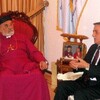 السكرتير  العام للحركة الديمقراطية الاشورية يونادم كنا يزور قداسة البطريك مار دنخا وعدد من الشخصيات في امريكا 