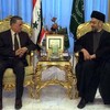 يونادم كنا يلتقي عبد العزيز الحكيم 