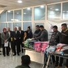 منظمة حمورابي لحقوق الانسان تباشر توزيع حقائب مدرسية مع القرطاسية بالتنسيق مع وزارة العمل والشؤون الاجتماعية