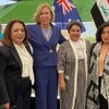 وفد من منظمة حمورابي يلبي دعوة السفارة الاسترالية في العراق لحضور احتفالية عن الرقمنة وحقوق المرأة
