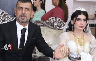 ايزيدي يعيد حفل زفافه مرة ثانية لزوجته المحررة من داعش (صور)