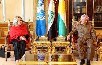 الرئيس بارزاني وبلاسخارت يؤكدان على ضرورة تطبيع الاوضاع في سنجار