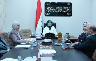 لجنة المرأة والأسرة والطفل تستضيف وفد منظمة تجديد العراق للتنمية والتطوير لدعم القدرات النيابية