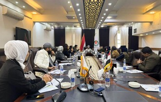الشرطة المجتمعية تشارك بجلسة حوارية خاصة بقضايا المرأة