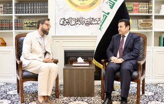 الأعرجي يستقبل رئيس المفوضية السامية لشؤون اللاجئين بمناسبة انتهاء مهام عمله في العراق