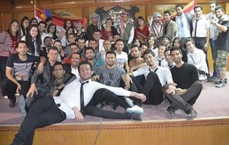 إتحاد الطلبة والشبيبة الكلدوآشوري يشارك في مهرجان اليوم الثقافي لقسم اللغة السريانية ببغداد