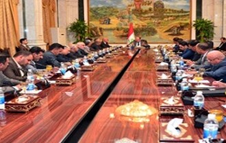رئيس الوزراء السيد نوري كامل المالكي يستقبل وفد نقابة المهن الصحية 