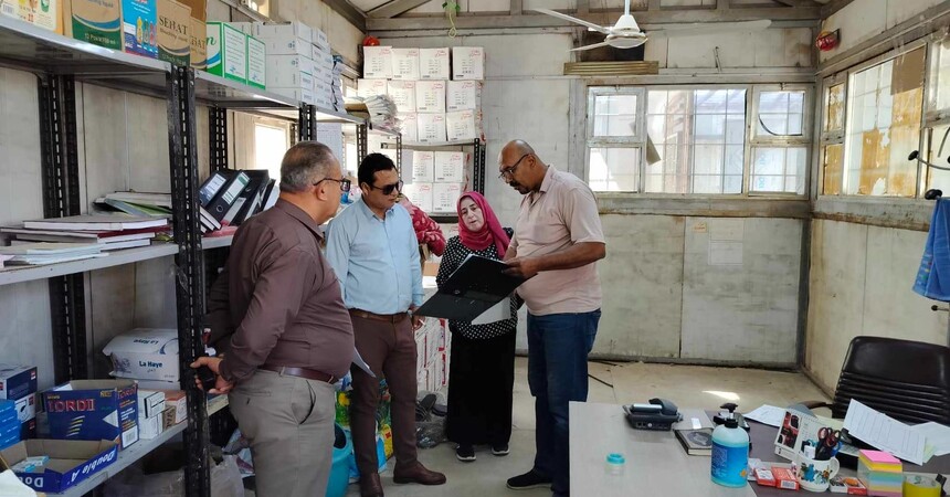فرق الرصد التابعة لدائرة حقوق الأنسان تواصل جولاتها التفقدية في الدوائر العدلية