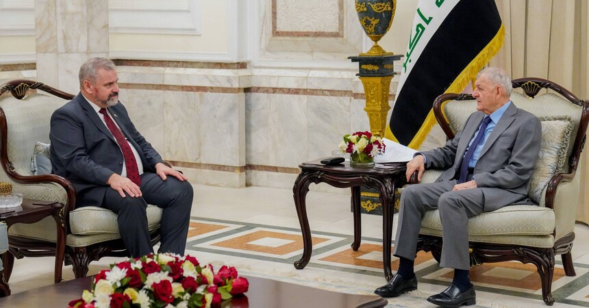 رئيس الجمهورية يبحث ملف النازحين والتغيرات المناخية والإرهاب مع الاتحاد الوروبي