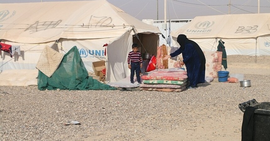 مفوضية حقوق الانسان تعلن حسم ملف النازحين في الخيلانية