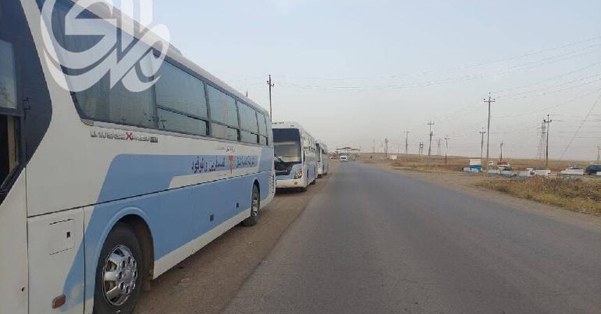 اعادة اكثر من (700) نازح من مخيم الهول السوري الى العراق