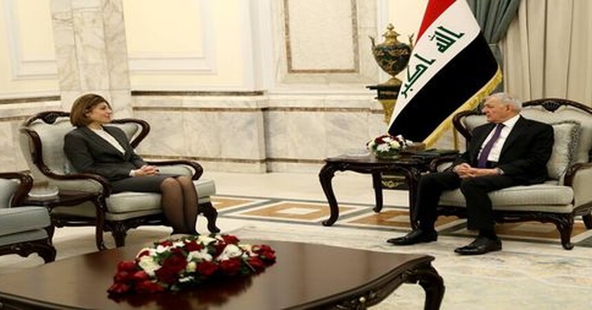 رئيس الجمهورية يؤكد ضرورة انهاء معاناة النازحين