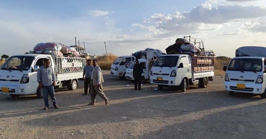 الهجرة تعلن عودة 440 نازحاً من دهوك إلى مناطقهم في سنجار