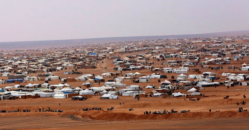 إغلاق مخيم الركبان للنازحين على الحدود السورية مع الأردن والعراق