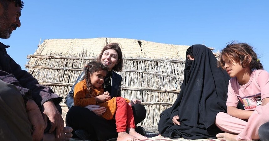 وزيرة الهجرة تدعو المنظمات الدولية لاغاثة النازحين من التصحر