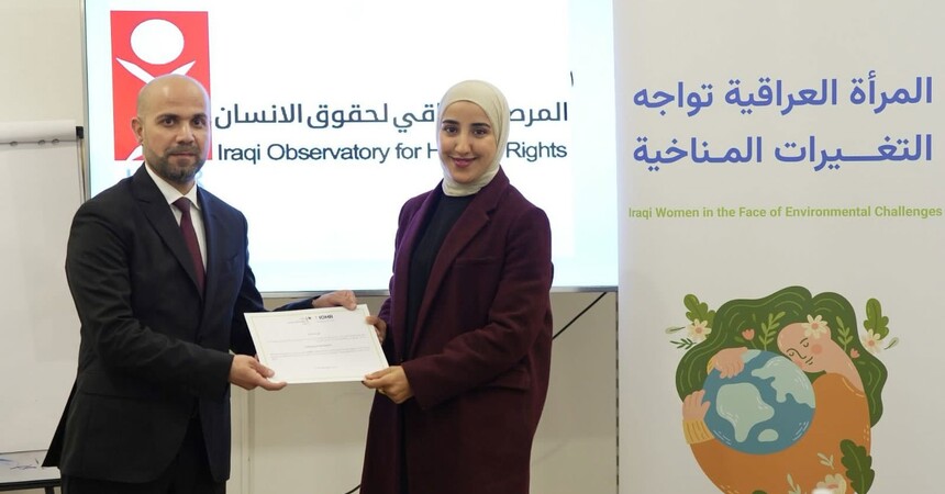 دائرة المنظمات غير الحكومية تُناقش مع الفعّاليات المدنية أهمية الأدوار الأساسية للمرأة العراقية في العمل المناخي
