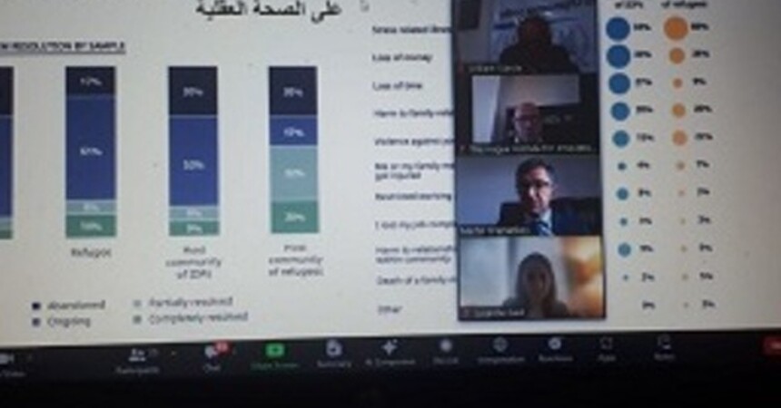 وليم وردا يجري قراءة دقيقة لمسودة تقرير معهد لاهاي للابتكار القانوني بشأن احتياجات العدالة والرضا JNS