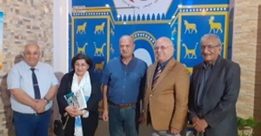 وفد من منظمة حمورابي لحقوق الانسان يزور المركز الاكاديمي العراقي في عينكاوا